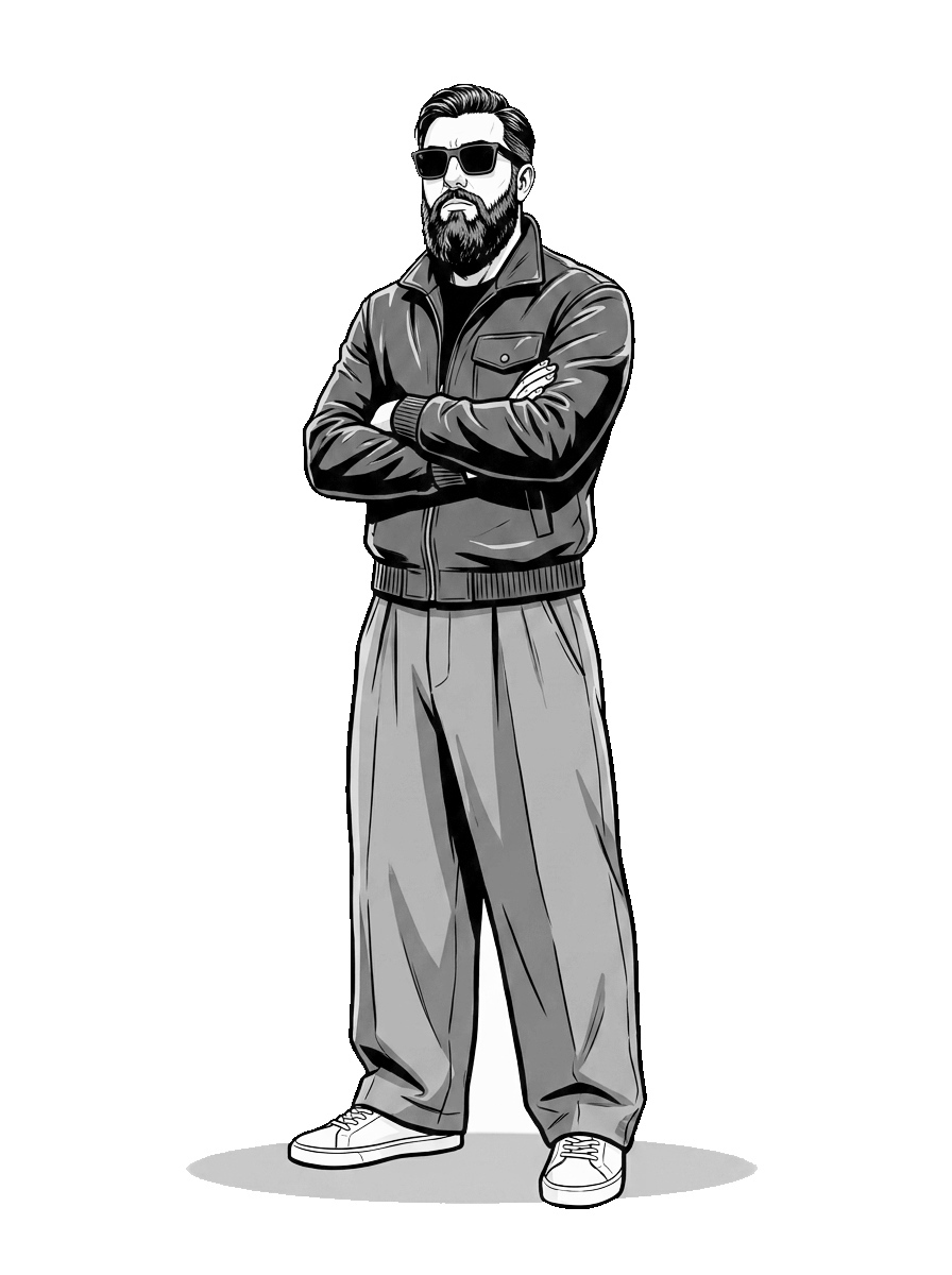 ZZ with arms crossed